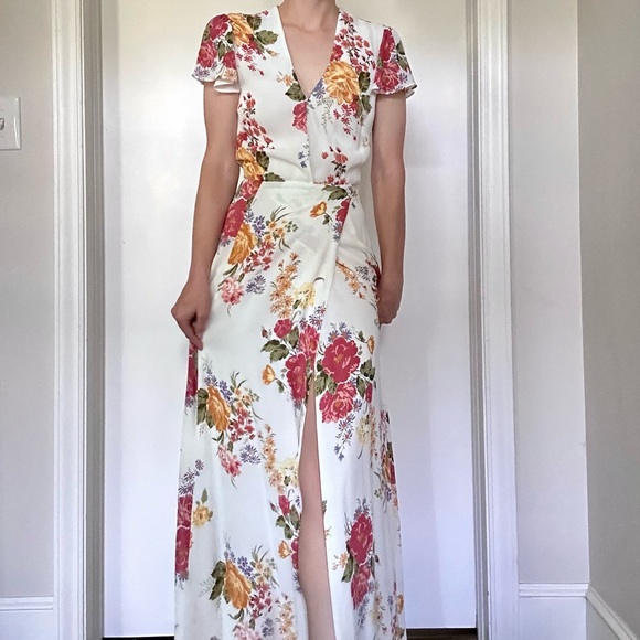 Reformation Rosey Dress in Bouquet - Picture 7 of 16